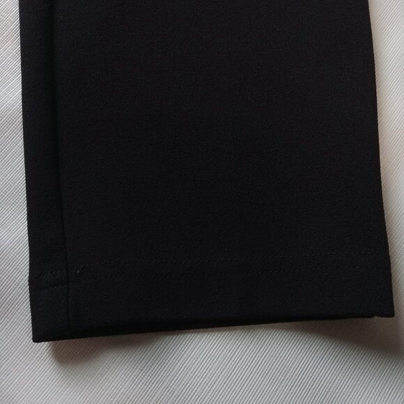 Soho Apparel Black Decorative Tied Belt Straight Leg Dress Pants Women's Medium - Picture 10 of 12